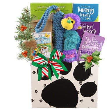 Tugs and Treats Holiday Dog Gift