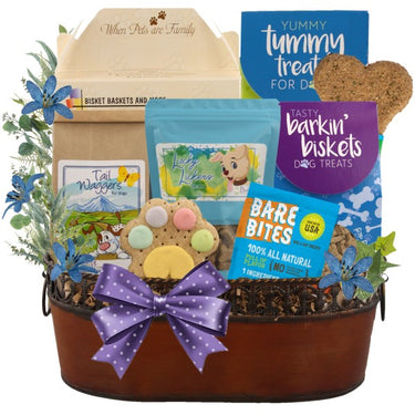 Bisket Baskets Dog Gift Basket