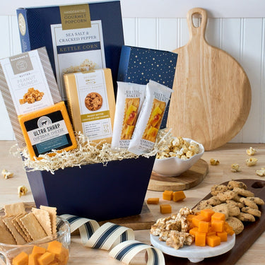 Cheese & Crackers Gift Basket