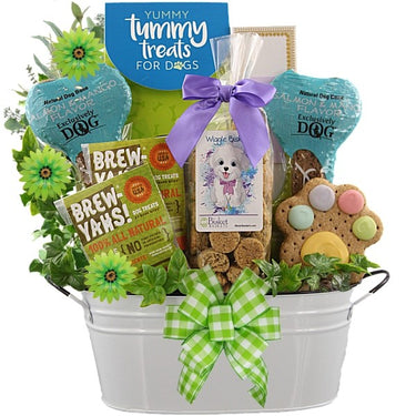 Amazon.com : Barker Dog Box! Dog Gift Box with Dog Chew Toy and Treats! Dog  Gift Basket for Old Dogs, New Dogs, Large Dogs, Puppy Dogs, Neighbor's Dogs  and More! (Deluxe Barker